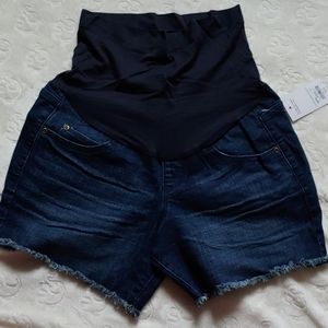 Maternity Jean shorts